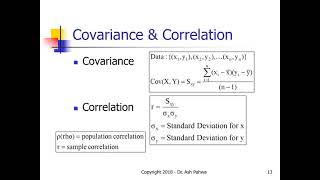 Covariance & Correlation in Statistics | Data Analysis Lectures |  Ash Pahwa