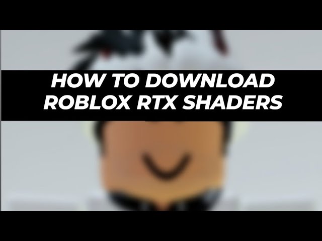 HOW TO DOWNLOAD ROBLOX RTX SHADERS ON MOBILE!