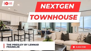 Nextgen Townhome For Sale In Henderson NV By Lennar Homes | The Presley Plan Franklin