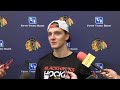 Kevin Korchinski on Blackhawks Training Camp | Chicago Blackhawks