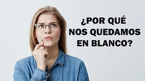 ¿Por qué se me queda la mente en blanco cuando hablo con ella?