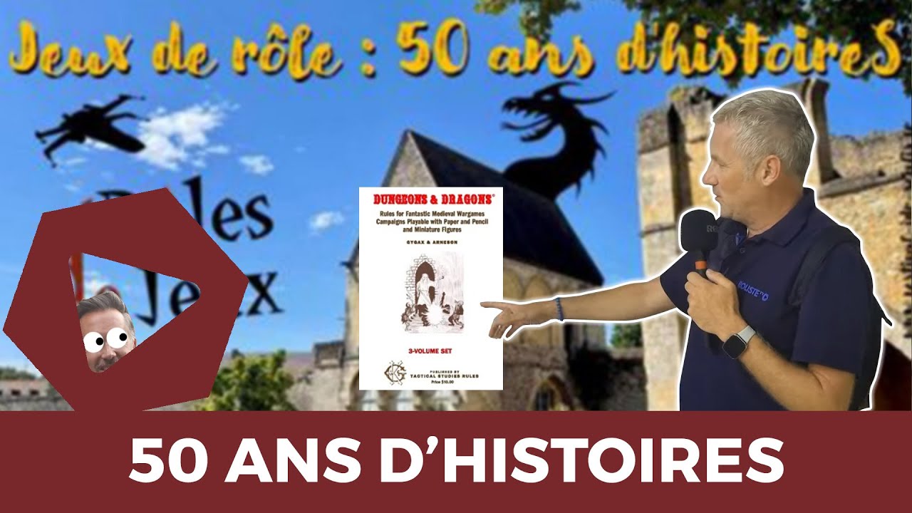 Senlis - Une brève histoire du JDR (avec Maxime Chattam qui s'invite !)