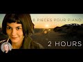 2 hours  yann tiersen 6 pices pur piano amlie piano cover by rose wilson