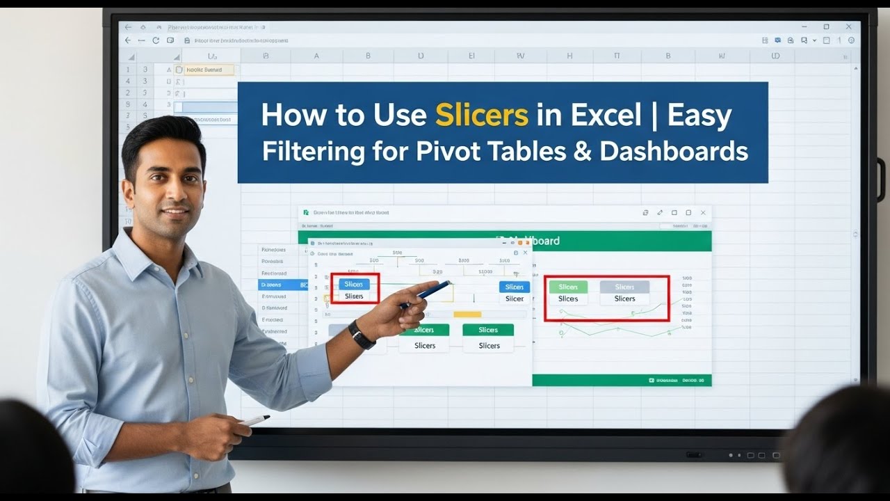 How to Use Slicers in Excel | Easy Filtering for Pivot Tables ...
