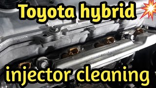 Toyota  hybrid injector cleaning (2ZR engine) prius