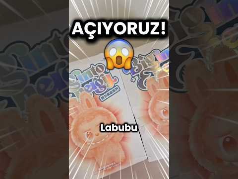 LABUBU AÇIYORUZ! 😱 İÇİNDEN NE ÇIKTI!! 🤯 #labubu #shorts