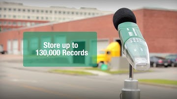 Extech 407760 USB Sound Level Datalogger Product Video