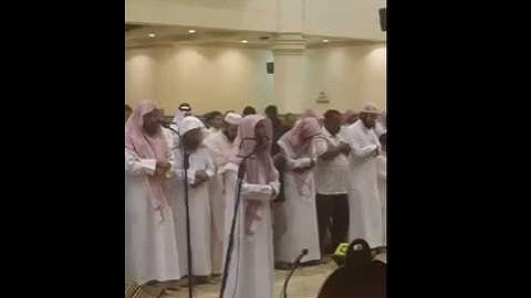عشائية جميلة رائعة لخواتيم سورة المائدة للشيخ محمد اللحيدان~الثلاثاء11ــ2ــ1439هـ