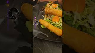 CRISPY SPRING ROLL 😋💜🌸