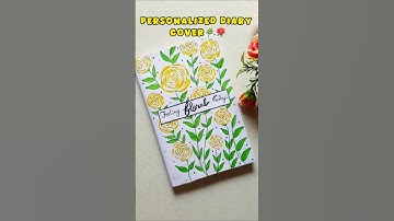 Make Your Own Personalize Notebooks Cover #shorts #ytshorts #diy #notebook #trending