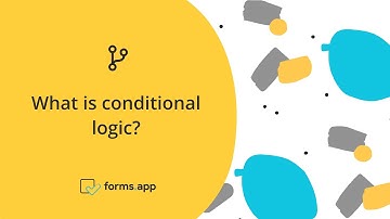 What is conditional logic?