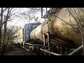 Abandoned Train Found Deep In The Woods