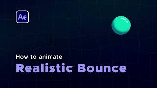 Quick-Trick: Create Realistic Ball Bounce In After Effects | Motion Graphics Bounce Beginner | 2 Min screenshot 2