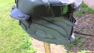 How To Make a Halo Helmet Without Pepakura P.3: Painting