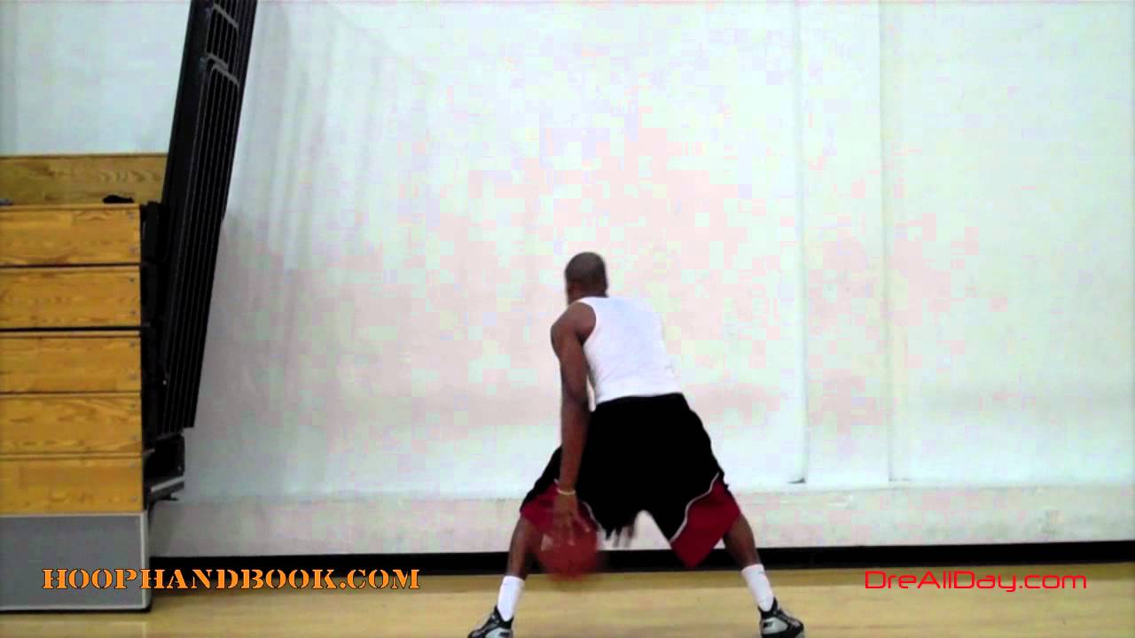Dre Baldwin ThruLegs Dribble Stationary Passing Drill Basketball