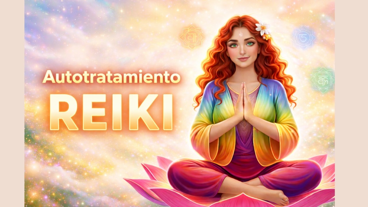Reiki Autotratamiento Guiado para Equilibrar Chakras de 2 en 2, (20 minutos) ✨✨✨