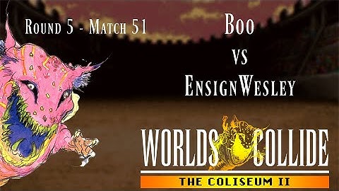 Coliseum II Round 5 Match 51 - Boo v Ensign Wesley - Final Fantasy VI Worlds Collide Randomizer
