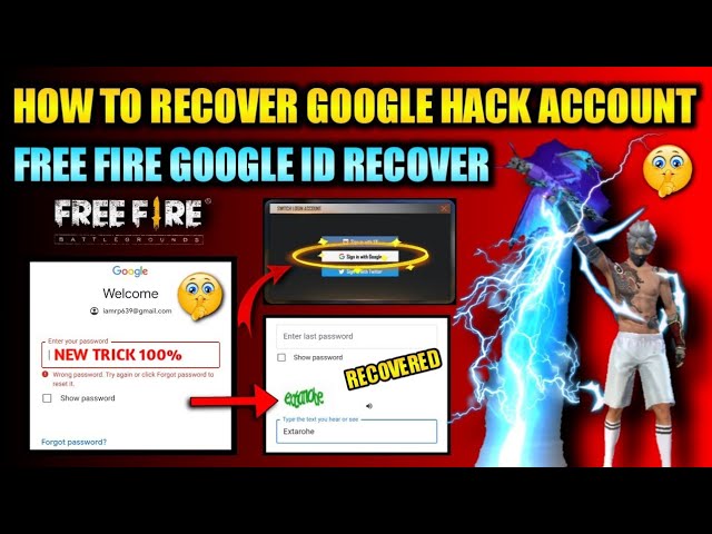 How to recover lost Free Fire account and report hackers through Free Fire  Help Center