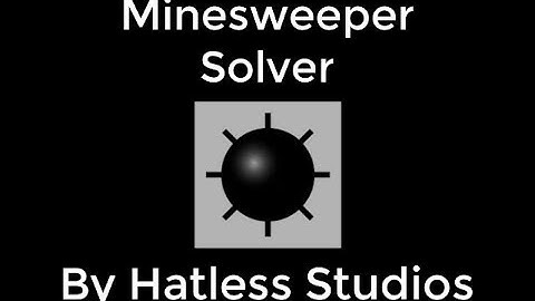 Minesweeper Solver Demo