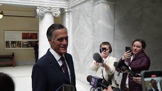 Mitt Romney denies suggestion that he would be Joe Manchin's running mate for president