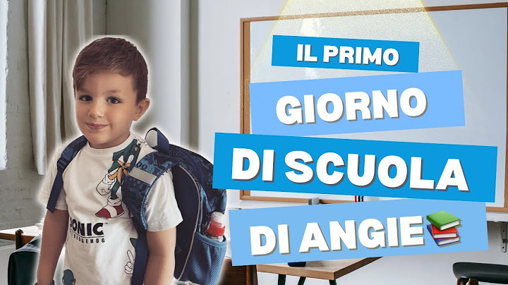 VLOG-IL PRIMO GIORNO DI ANGIE NELLA NUOVA SCUOLA📚