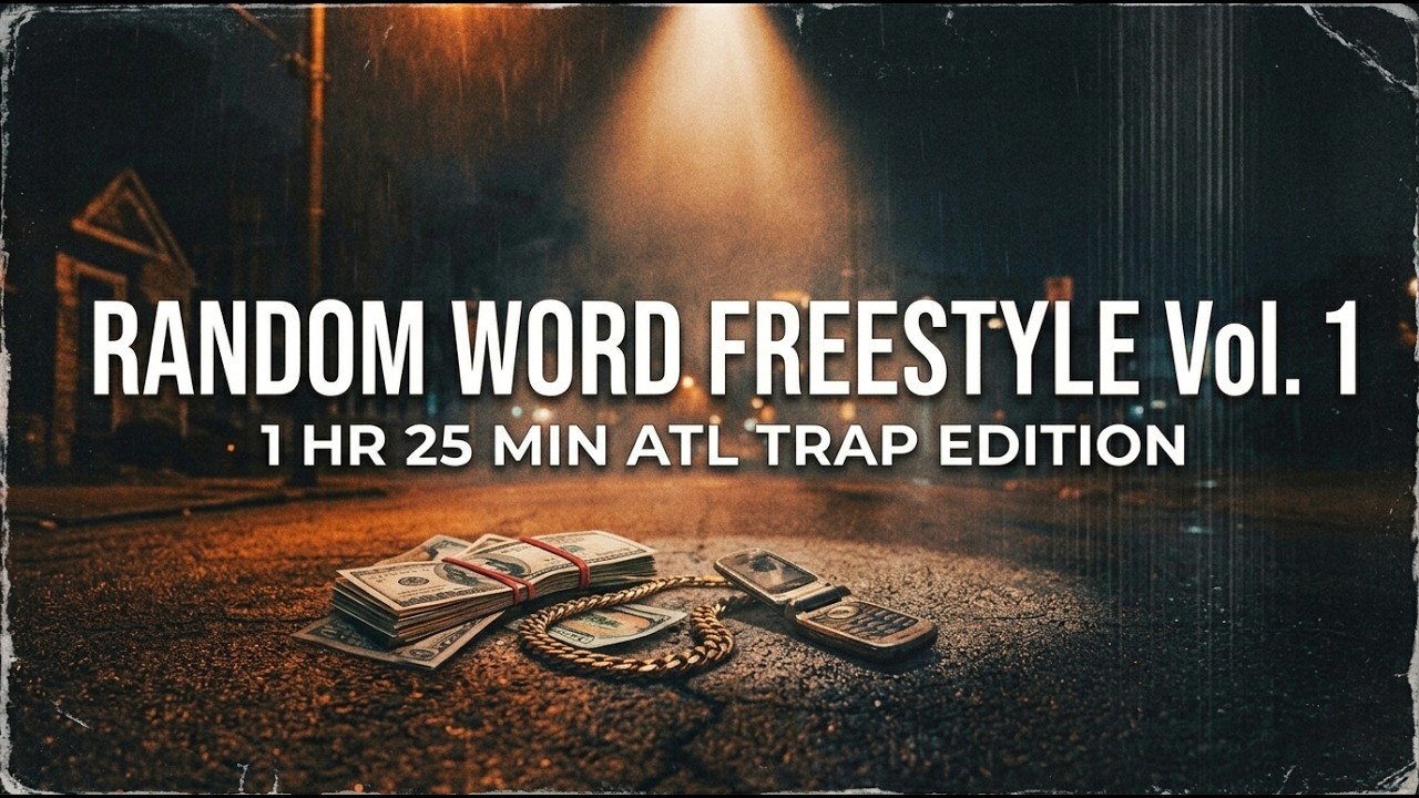 Random Freesyles Random Word Freestyle Vol. 1 | ATL Trap Edition (1 Hr 25 Min Freestyle ...