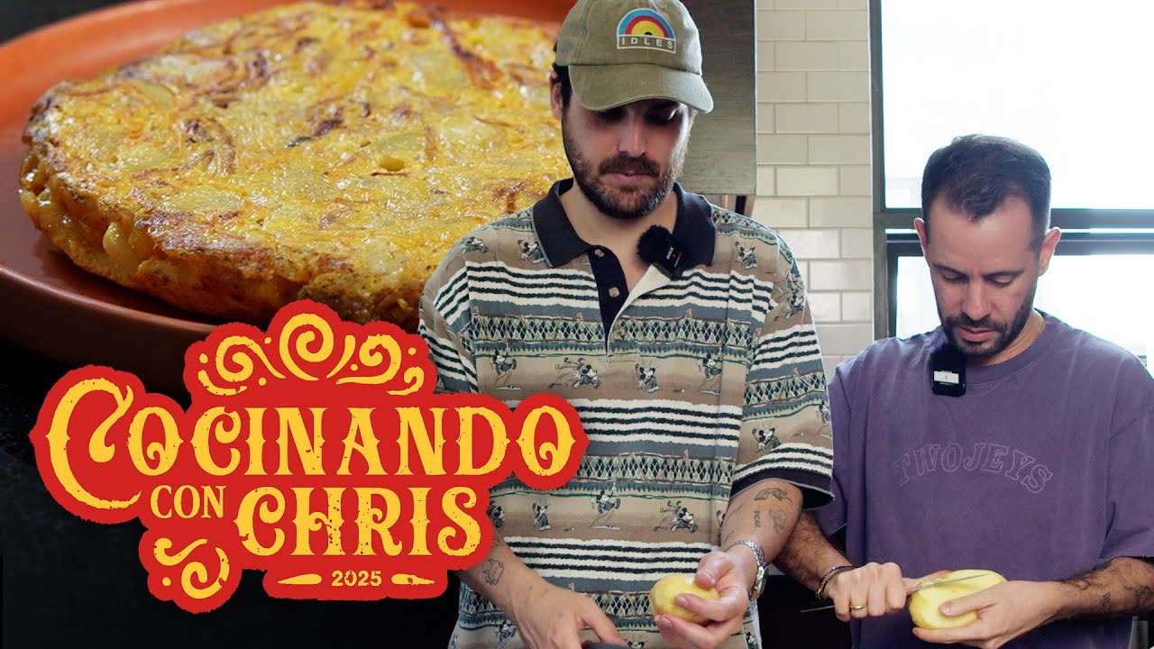 Hicimos una TORTILLA ESPAÑOLA | Cocinando con Chris
