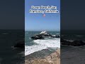 Ocean beach near the Golden Gate Park in San Francisco, California, USA