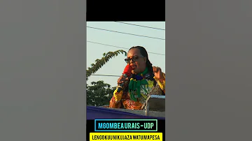 UDP YAJIPANGA KUGAWA MAPESA KWA WANANCHI 
