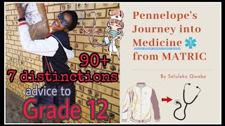 How to get 7 distinctions 90+ in MATRIC to get into MEDICINE | Advice on passing 1st year modules.