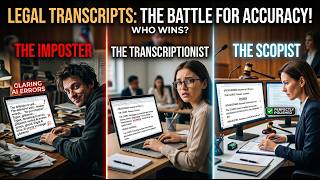 Scopist vs  Transcriptionist vs  The Imposter — Who Do We Really Need
