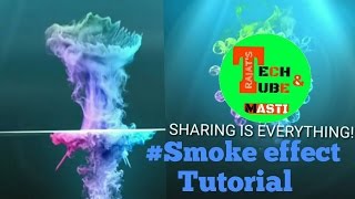 #How to make || Water smoke effect intro without any app || tutorial!!!!!👍 screenshot 4