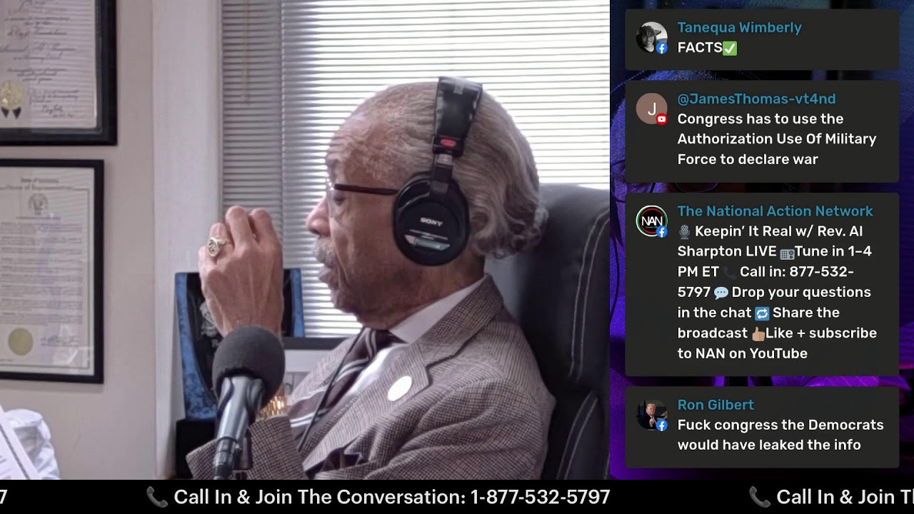 Weekdays Live With Rev Al Sharpton