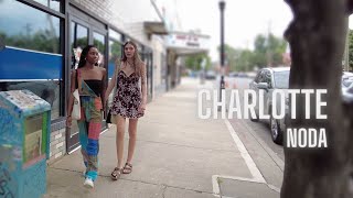 Discovering NODA, Charlotte, NC: 4K Walking Tour