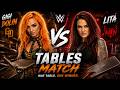 CAN LITA SURVIVE? Gigi Dolin vs. Lita Tables Match