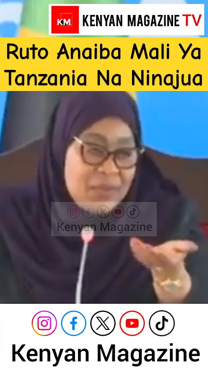 Tanzania President Samia Suluhu jokingly tells off President Ruto in Arusha Today