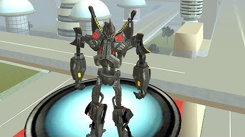 future robot fighter gameplay