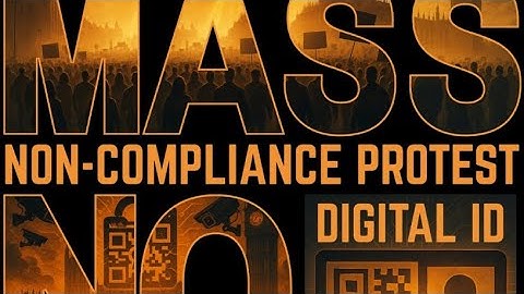 Live: Non-Compliance - Protest Against Digital ID - LONDON