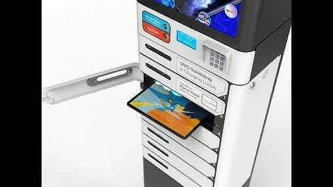 VOX Pro 8 Bay UV-C Sanitizing & Charging Locker