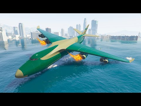 GTA 5 Epic Plane Crashes & Spiderman Ragdolls Ep.83 (Euphoria Physics | Funny Moments)