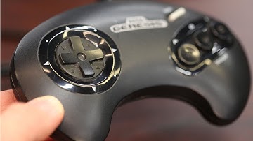 Classic Game Room - SEGA GENESIS controller review