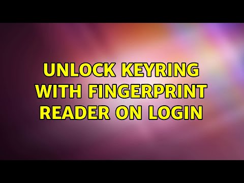 Ubuntu: Unlock keyring with fingerprint reader on login (2 Solutions!!)
