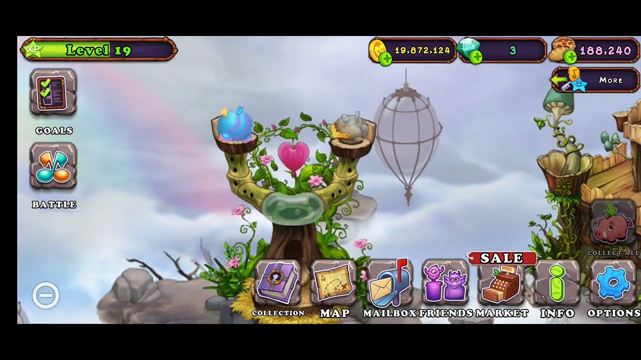 How to breed *YAWSTRICH* in My singing Montsters YouTube