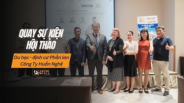 Quay phim sự kiện hội thảo tư vấn du học Phần Lan | Enter Media x Huấn Nghệ