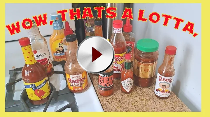 Do I have A LOTTA Hot Sauce!!?