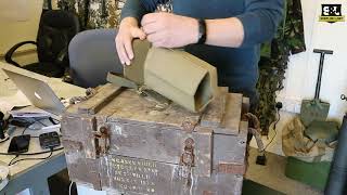 British Army M37 Canteen Water Bottle Reproduction - Unboxing