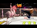 👊🐲Bruce Lee vs. Rooster Man - EA sports UFC 4👊🐲