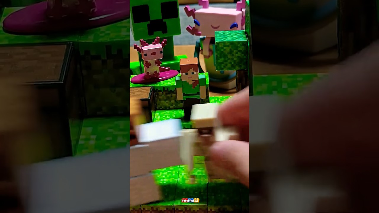 アイアンゴーレム召喚 #minecraft