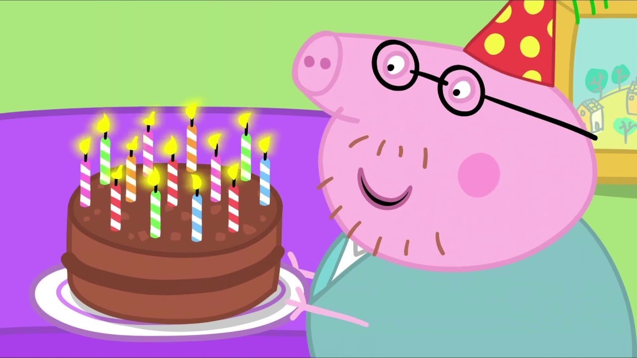 ⁣Świnka Peppa 🎉 Urodziny Tatusia Świnki | Bajki Po Polsku | Peppa po Polsku