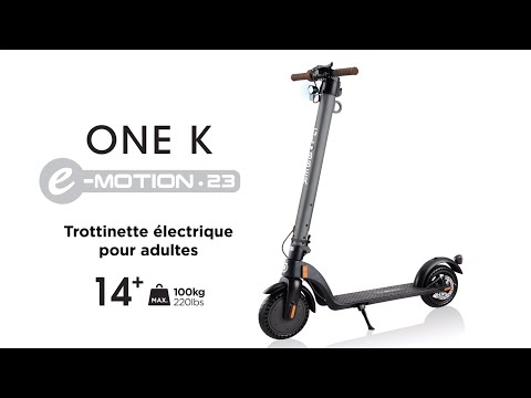 Trottinette Electrique Globber One K E-Motion 23 Adulte